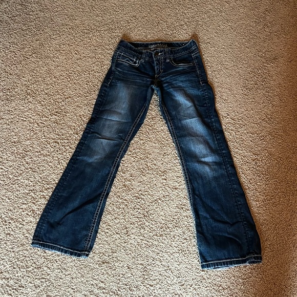 Women’s Maurice’s jeans size 1/2 short - Picture 1 of 6